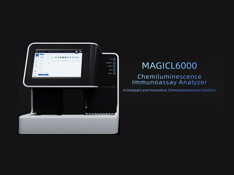 analisador de imunoensaio de quimioluminescência getein MAGICL6000
