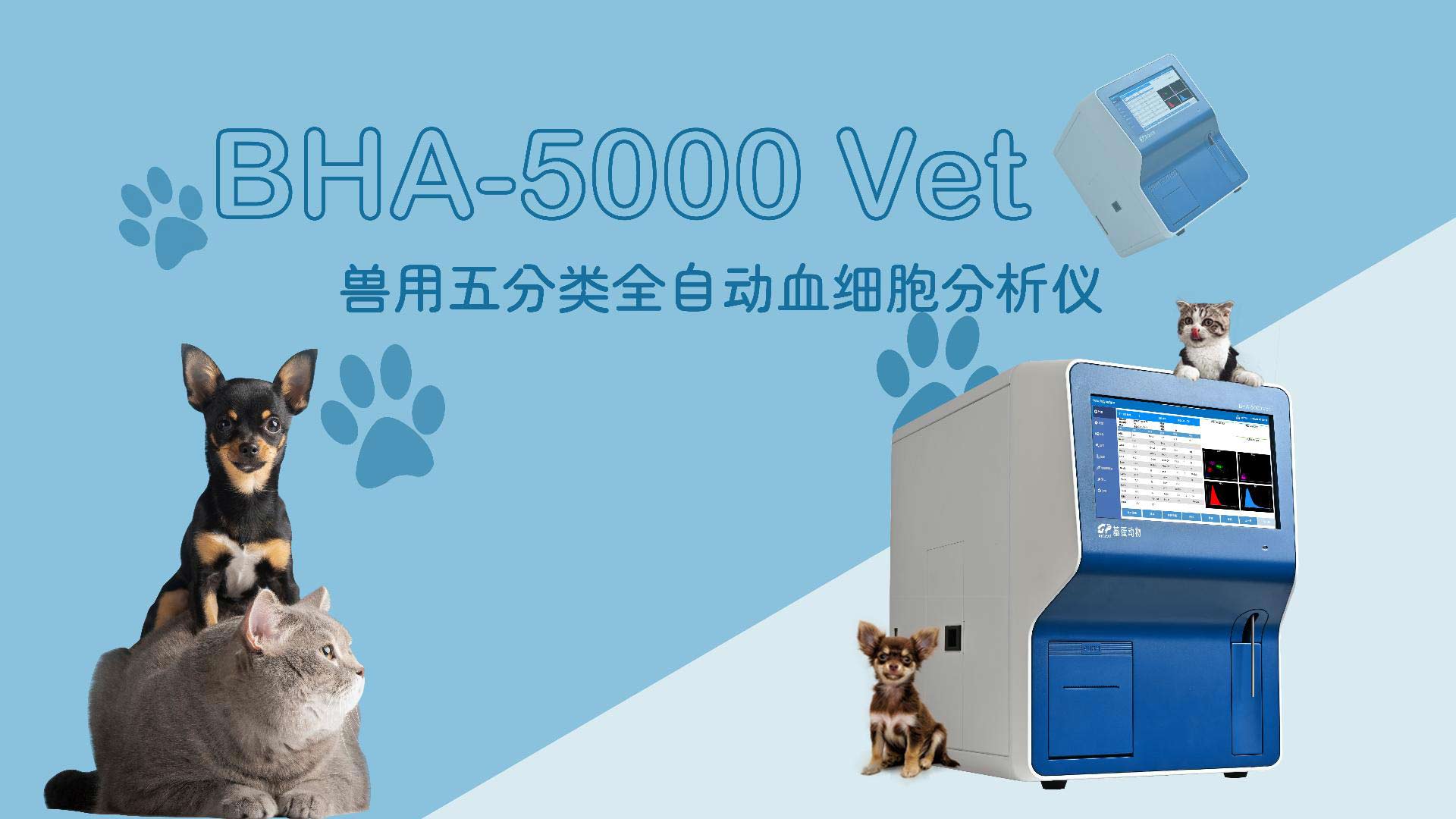 Getein Animal BHA-5000 Veterinário Breve Introdução