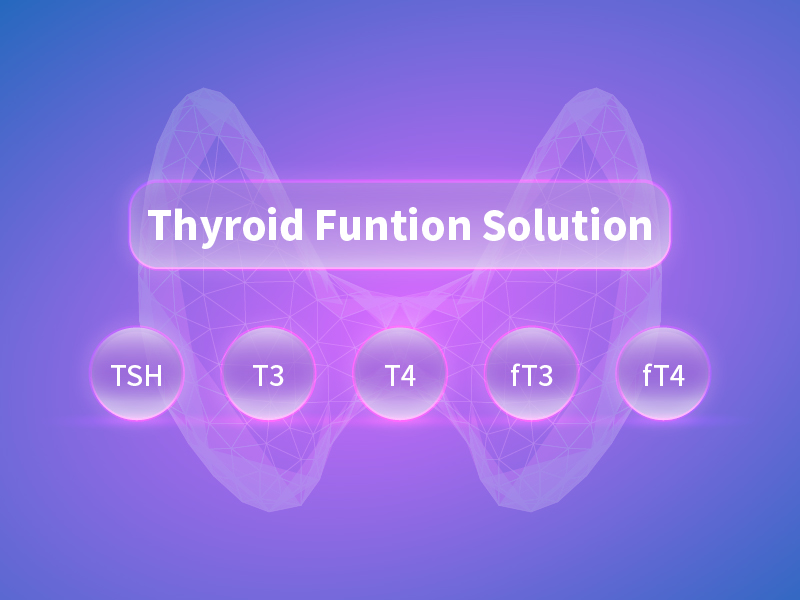 Solução de diagnóstico da função da tireoide